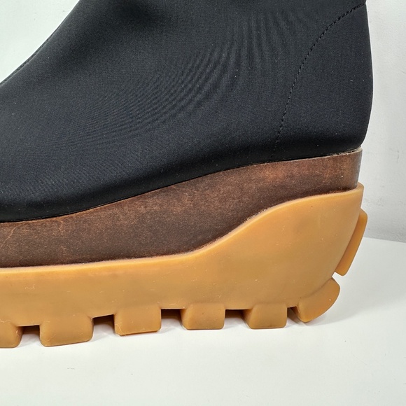 Jeffrey Campbell Hybrida Platform Boots Chunky Punk GothicNylon Size 7M - Picture 7 of 12